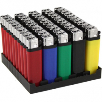Зажигалки Pride F-001 HC 5 Assorted 50шт