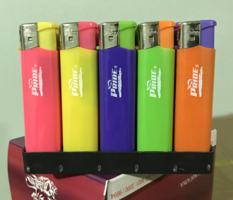 Зажигалки пьезо Pride E-011 MultiColored 50шт