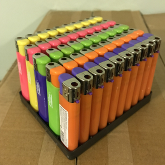 Зажигалки пьезо Pride E-011 MultiColored 50шт