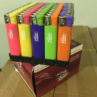 Зажигалки пьезо Pride E-011 MultiColored 50шт