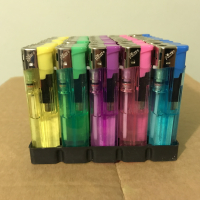 Зажигалки пьезо Pride E-050 Transparent 50шт