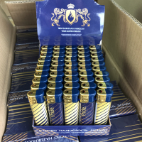 Зажигалки пьезо Pride E-050 Lux Gold & Blue 50шт