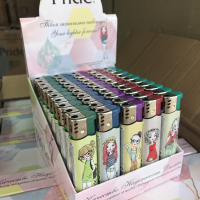 Зажигалки пьезо Pride E-050 Pretty Girl 50шт